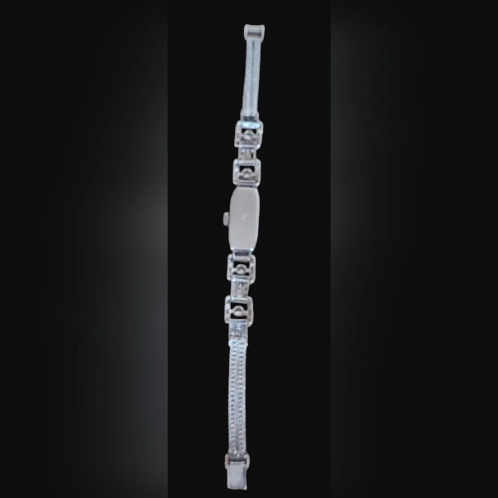 Baume & Mercier Handmade 1930s Art Deco Diamond & Platinum Wristwatch